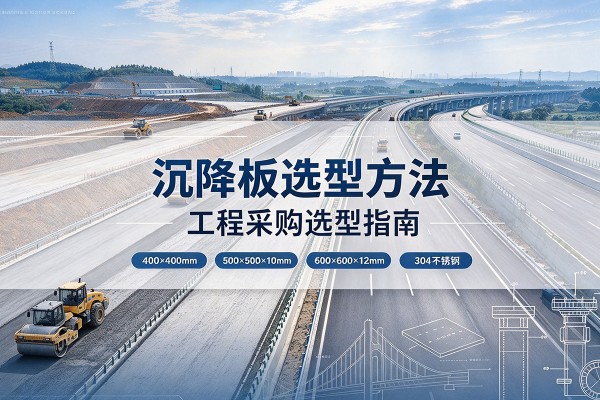 洛阳沉降板选择方法
