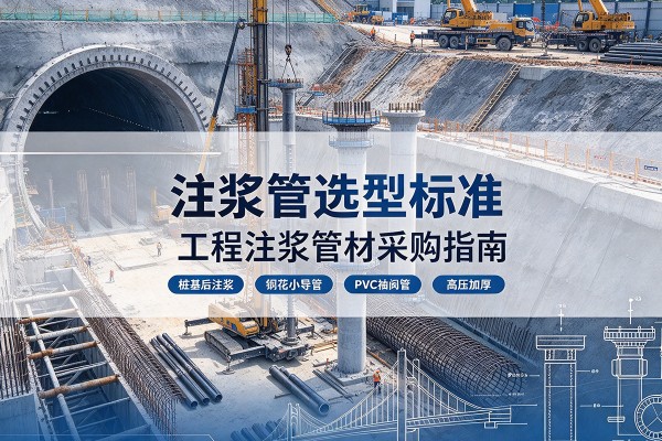 洛阳注浆管选型标准