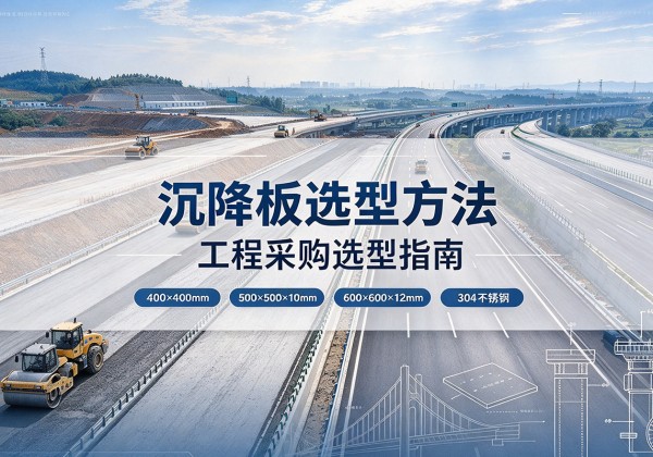 洛阳沉降板选择方法